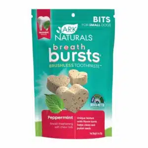 Ark Naturals Ark Naturals Breath Bursts Brushless Toothpaste Soft Dog Treats, Peppermint | 4 oz