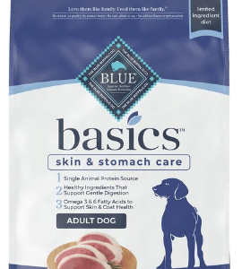 Blue Buffalo Basics Adult Skin & Stomach Care Grain-Free Duck & Potato Recipe Dry Dog Food - 22 lb Bag