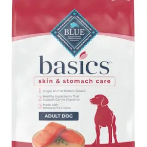 Blue Buffalo Basics Adult Skin & Stomach Care Salmon & Potato Recipe Dry Dog Food - 24 lb Bag