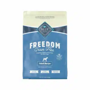 Blue Buffalo Blue Buffalo Freedom Grain Free Natural Adult Dry Dog Food, Chicken & Potatoes | 4 lb