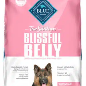 Blue Buffalo True Solutions Blissful Belly Digestive Care Formula Chicken Recipe Adult Dry Dog Food - 24 lb Bag