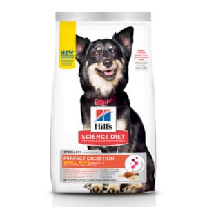 Hill's Science Diet Adult Perfect Digestion Small Bites Chicken, Brown Rice & Whole Oats Recipe Dry Dog Food - 3.5 lb Bag
