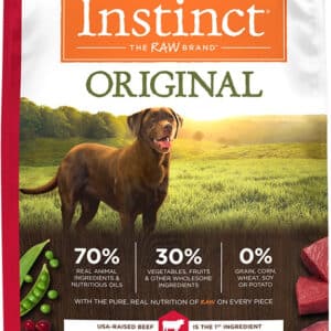 Instinct Original Grain Free Recipe with Real Beef Natural Dry Dog Food - 40 lb Bag (2 x 20 lb Bag)