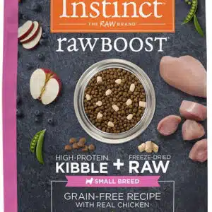 Instinct Raw Boost Small Breed Grain-Free Chicken Meal Dry Dog Food - 10 lb Bag