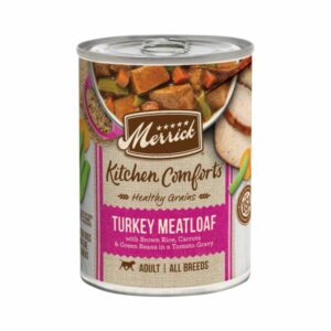 Merrick Merrick Kitchen Comforts Healthy And Natural Canned Adult, Turkey Meatloaf With Brown Rice And Gravy Wet Dog Food | 12.7