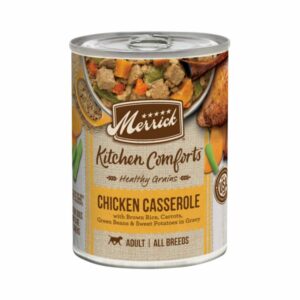 Merrick Merrick Kitchen Comforts Healthy And Natural Canned Adult With Gravy, Chicken Casserole With Rice Wet Dog Food | 12.7 oz
