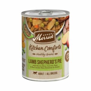 Merrick Merrick Kitchen Comforts Healthy And Natural Canned Adult With Gravy, ShepherdS Pie With Lamb And Rice Wet Dog Food |