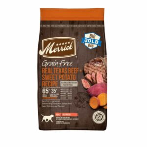 Merrick Merrick Premium Grain Free Real Texas Beef And Sweet Potato Adult Dry Dog Food | 30 lb