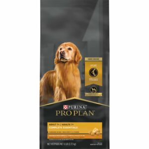 Purina Pro Plan 7 Plus Complete Essentials Shredded Blend Chicken & Rice Formula Dry Dog Food - 6 lb Bag