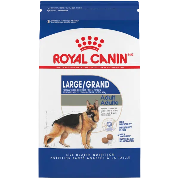 Royal Canin Size Health Nutrition Large Breed Adult Dry Dog Food - 30 lb Bag