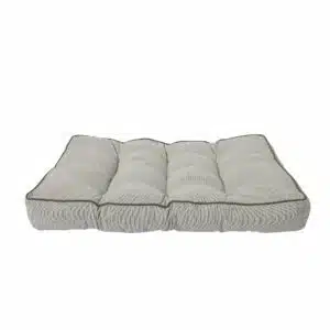 Top Paw Classic Grey Tufted Dog Bed | Polyester PetSmart