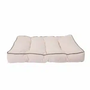 Top Paw Classic Grey Tufted Dog Bed in Blush | Polyester PetSmart