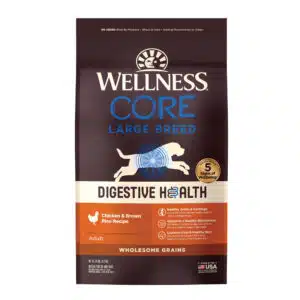 Wellness CORE Digestive Health Large Breed Chicken & Brown Rice Dry Dog Food - 24 lb Bag