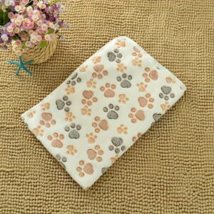 1Pc/3pcs Dog Blanket For Big Dogs Washable Dog Blanket With Cute Claw Pattern (41 x 31 Is A Set Of Three)