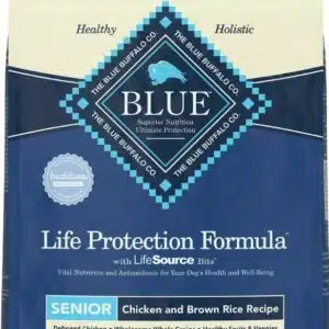 Blue Buffalo Life Protection Formula Senior Chicken & Brown Rice Recipe Dry Dog Food - 30 lb Bag