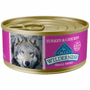 Blue Buffalo Wilderness Small Breed Turkey & Chicken Grill Dog Food | 5.5 oz-24pk