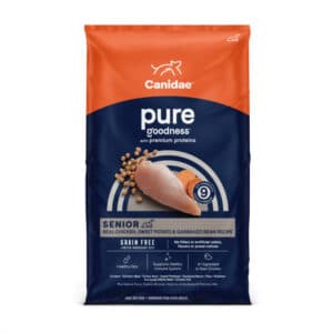 Canidae Pure Goodness SENIOR Real Chicken, Sweet Potato & Garbanzo Bean Recipe Dry Dog Food - 22 lb Bag
