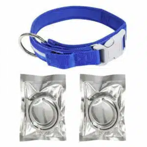 Clearance Dog Collars 2-In-1 Adjustable Replaceable Collars Keeping Cleaning Products Loss Proof Harnesses Pet Products Dog Collar