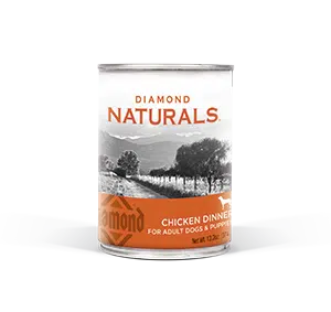 Diamond Naturals Chicken Dinner All Life Stages Canned Dog Food - 13.2 oz, case of 12