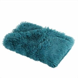 Ersazi Dog Blankets for Small Dogs Winter Thickened Warm Winter Sleeping Pad for Small Pet Blanket In Clearance Blue S