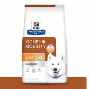 Hill's Prescription Diet k/d Kidney Care + j/d Mobility Dry Dog Food 8.5 lb Bag, Chicken Flavor