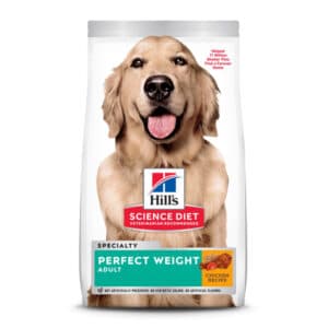 Hill's Science Diet Adult Perfect Weight Chicken Recipe Dry Dog Food - 25 lb Bag