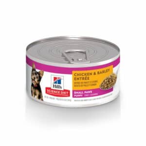 Hill's Science Diet Puppy Small Paws Chicken & Barley Entree Canned Dog Food - 5.8 oz, case of 24