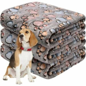 Hyang 3 packs large dog blanket thick and warm wool pet blanket