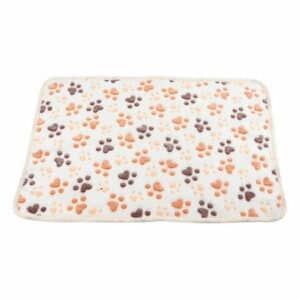 Jzenzero Soft Warm Fleece Pet Dog Blanket Warm And Comfortable Sofa Blanket Sofa Blanket Cushion Pet Supplies L Beige