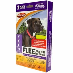 Martin s Flee Liquid Dog Flea and Tick Drops 9.8% Fibronil 8.8% (S)-methoprene 0.09 oz. - Case Of: 1;