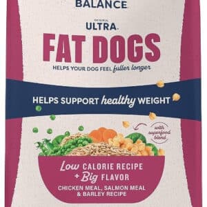 Natural Balance Ultra Fat Dog Low Cal Chicken & Salmon Dry Dog Food - 11 lb Bag
