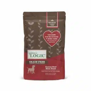 Nature's Logic Grain Free Canine Beef Meal Feast Dry Dog Food - 25 lb Bag
