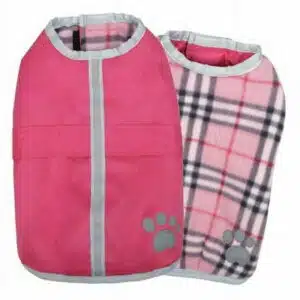 NorEaster Dog Blanket Coat Pink - Extra Small