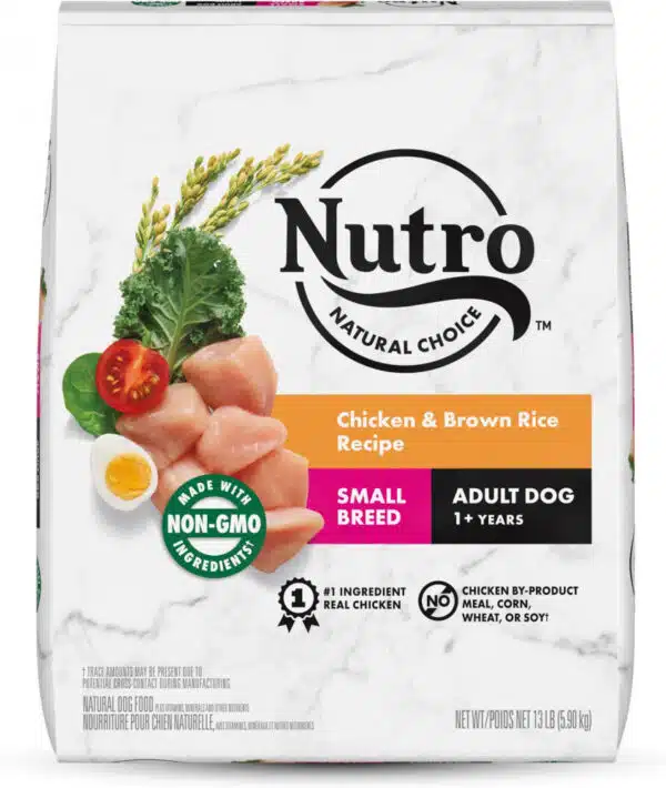 Nutro Wholesome Essentials Small Breed Adult Farm-Raised Chicken, Brown Rice & Sweet Potato Dry Dog Food - 13 lb Bag