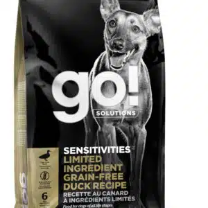 Petcurean Go! Sensitivities Limited Ingredient Grain Free Duck Recipe Dry Dog Food - 12 lb Bag