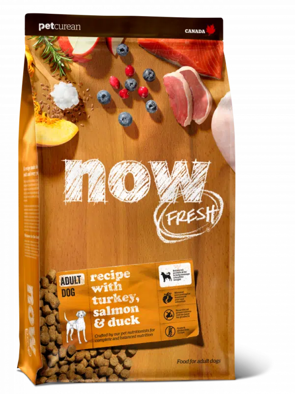 Petcurean Now! Fresh Grain Free Adult Dry Dog Food - 12 lb Bag