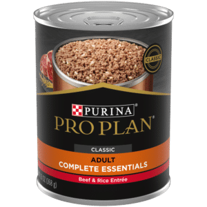 Purina Pro Plan Savor Adult Beef & Rice Entree Canned Dog Food - 13 oz, case of 12