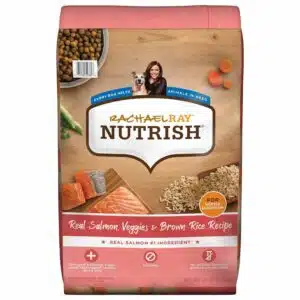 Rachael Ray Nutrish Rachael Ray Nutrish Real Salmon, Veggies & Brown Rice Recipe Dry Dog Food | 26 lb