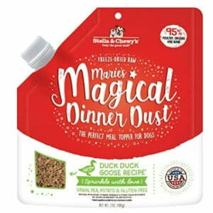 Stella & Chewy s Marie?s Magical Dinner Dust Duck Duck Goose Dog Food Topper 7 oz. bag MMDDD-7