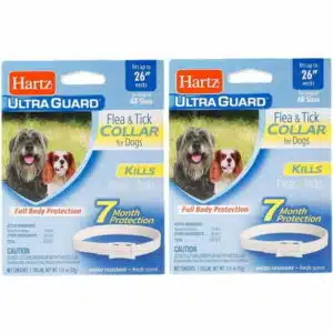Ultraguard Flea and Tick Large Dog Collar 26 - White (Pack of 2)