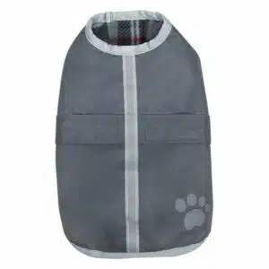 Zack & Zoey Polyester Noreaster Dog Blanket Coat Silver - 2XL