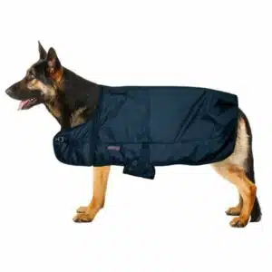43AD Small Hilason 200 gsm 600D Winter Turnout Waterproof Dog Blanket Black