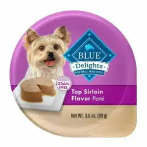Blue Buffalo Delights Small Breed Top Sirloin Wet Dog Food (Pack of 14)