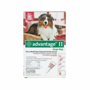 Flea Control For Dogs And Puppies 21-55 Lbs 4 Pack