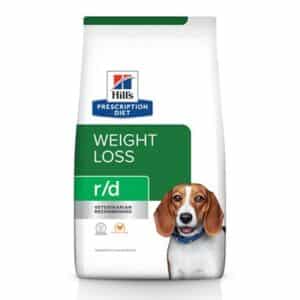 Hill's Prescription Diet r/d Weight Reduction Dry Dog Food 8.5 lb Bag, Chicken Flavor