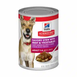 Hill's Science Diet Hill's Science Diet Adult Savory Stew With Beef & Vegetable Stew Wet Dog Food | 13.2 oz - 12 pk