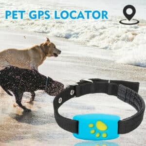 Leesechin GPS Pet Tracker with LED Light Up Dog Collar - Waterproof GPS Location & Smart Activity Tracker Unlimited Range