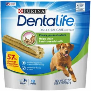Purina DentaLife Chicken Flavor Dental Treats for Dogs 20.7 oz Pouch
