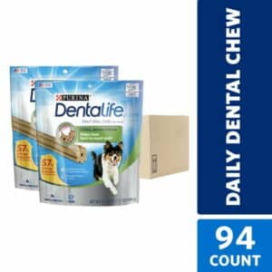Purina DentaLife Small/Medium Dog Dental Chews Daily (2) 47 ct. Pouches