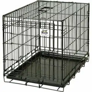 Bilot Small Wire Single Door Dog Crate Small Wire Single Door Crate Great for Pets Up to 30lbs (Item No. WCSML)